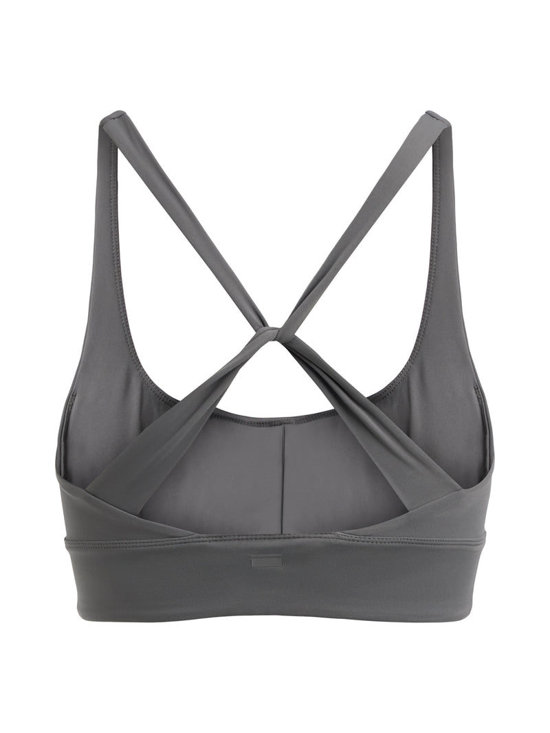 Rethinkit Sports Bra Butter Soft Seinna Sports Bra 0087 charcoal grey