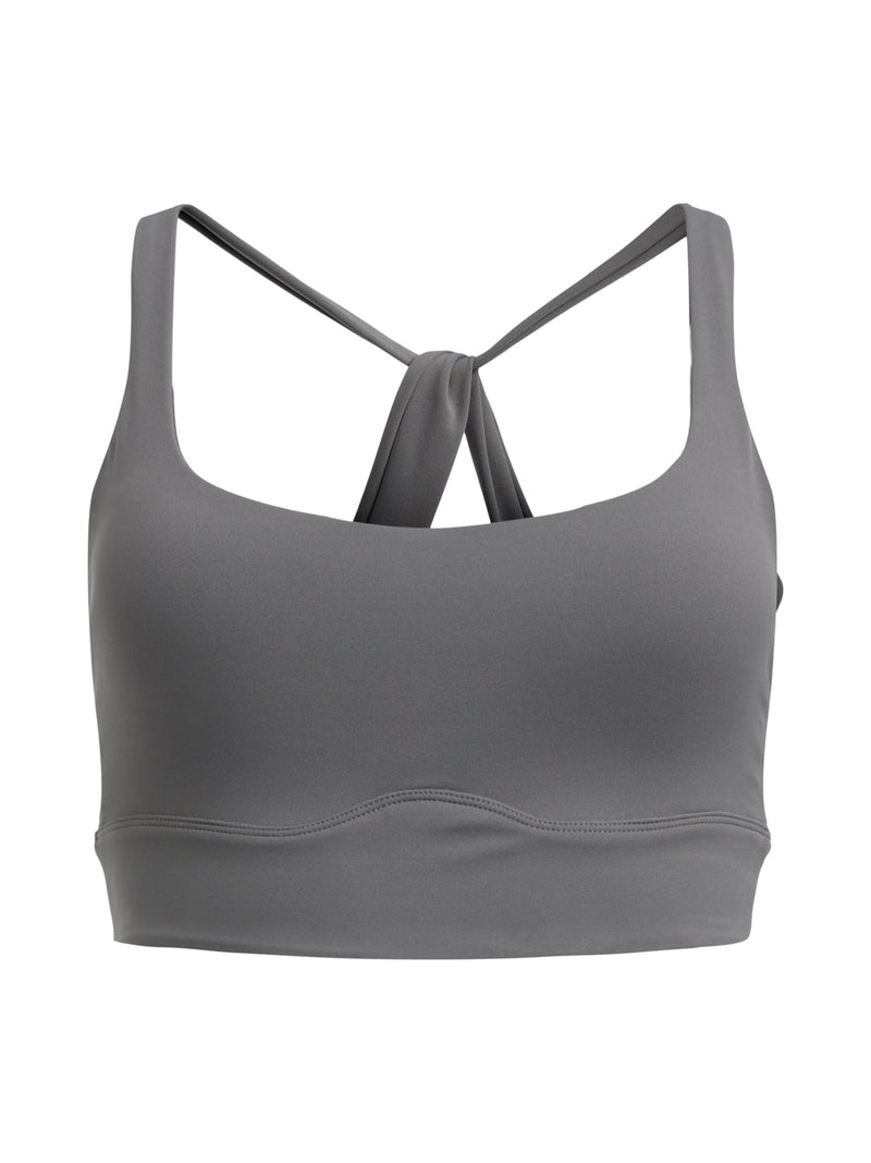 Rethinkit Sports Bra Butter Soft Seinna Sports Bra 0087 charcoal grey