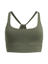 Rethinkit Sports Bra Butter Soft Seinna Sports Bra 4087 dark forest