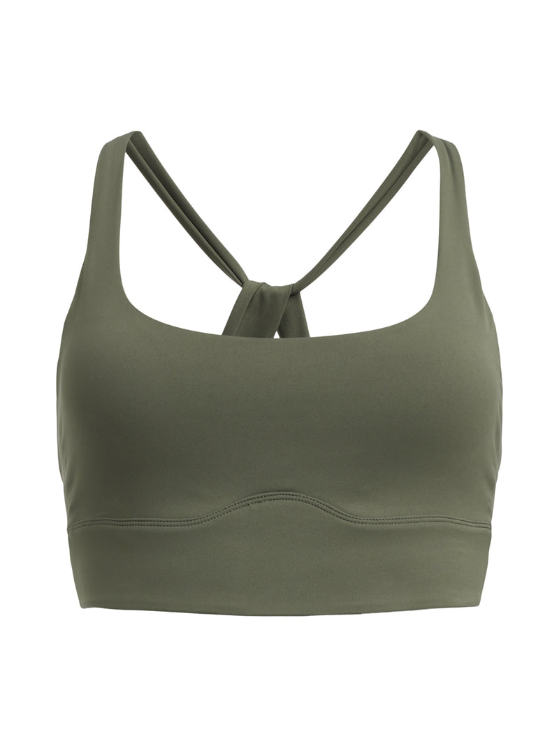 Rethinkit Sports Bra Butter Soft Seinna Sports Bra 4087 dark forest