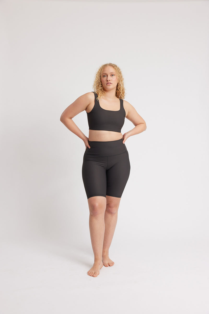 Rethinkit Sports Bra Siv Sports Bra 0022 almost black