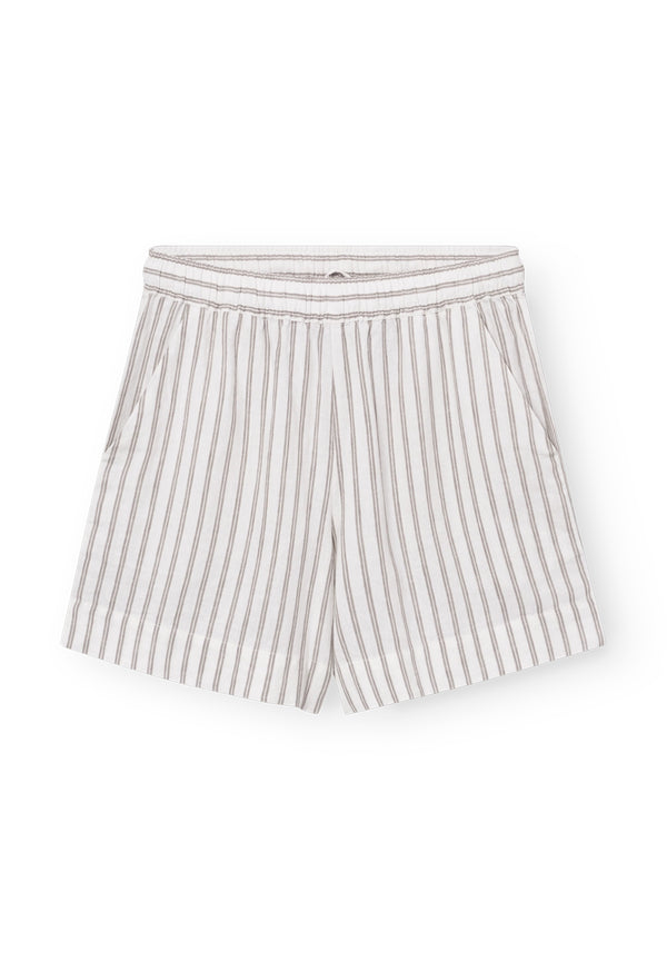 Rethinkit Stribed Shorts PJ Shorts 0076 warm grey stripe