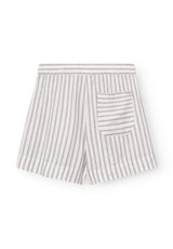 Rethinkit Stribed Shorts PJ Shorts 0076 warm grey stripe