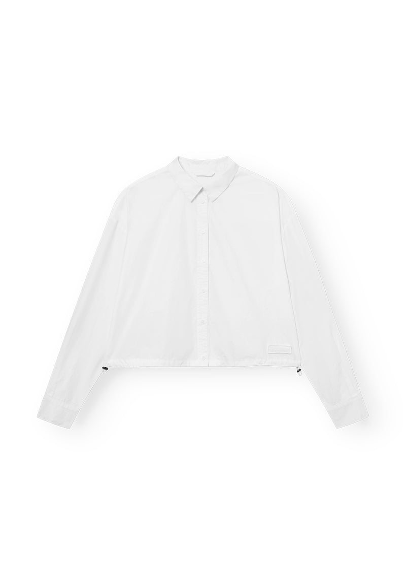 Rethinkit Stribet Skjorte PJ Shirts and Blouses 0364 white