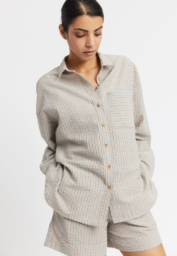 Rethinkit Striped shirt Shirts and Blouses 0180 stripe