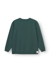 Rethinkit Sweat Shirt Logo Sweatshirts 4126 deep green