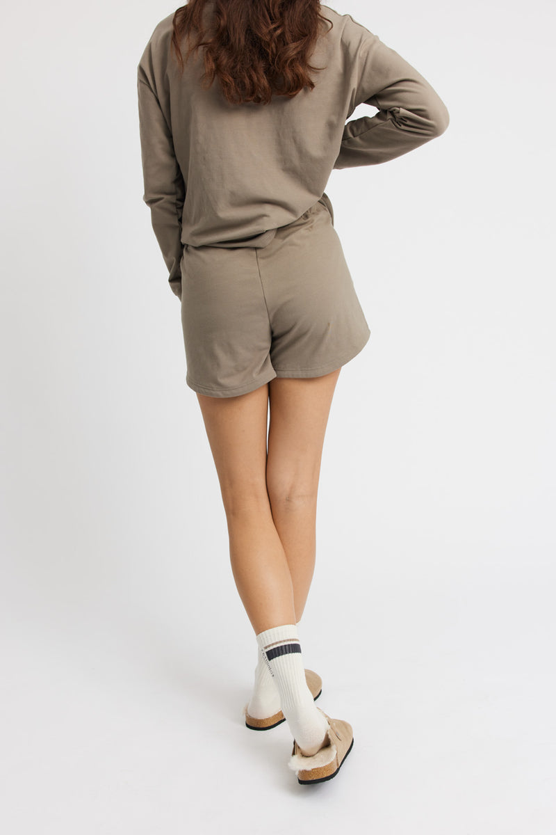 Rethinkit Sweat Shorts HANGOUT Light Shorts 0075 warm grey
