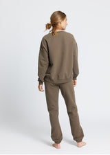 Rethinkit Sweatpants Brushed Ibina Trousers 3003 bark