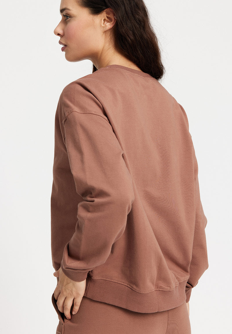 Rethinkit Sweatshirt Ilona Sweatshirts 0500 calm earth