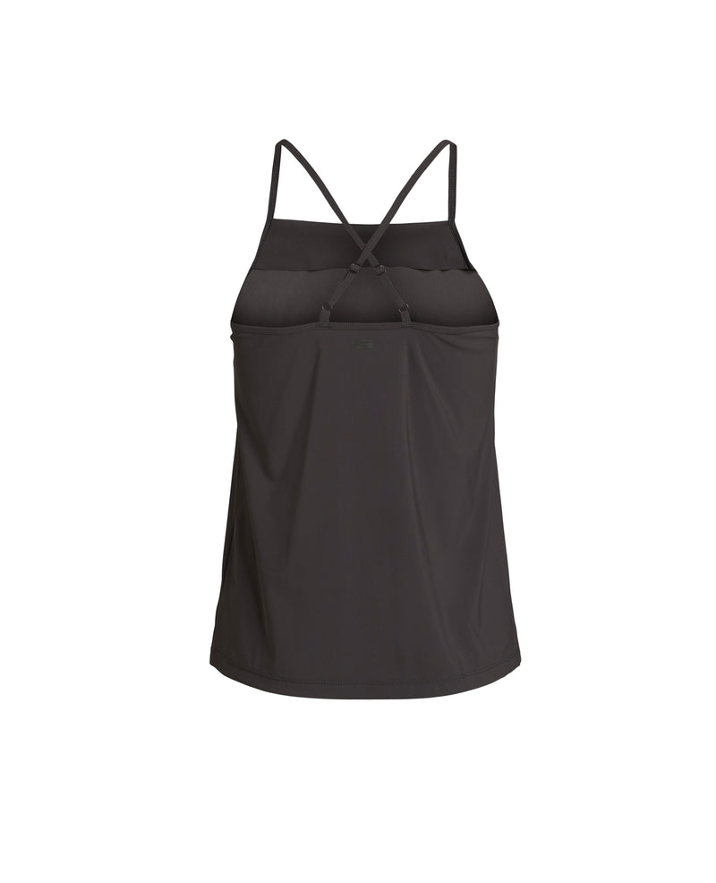 Rethinkit Top Crossed Back Ann Top 0022 almost black