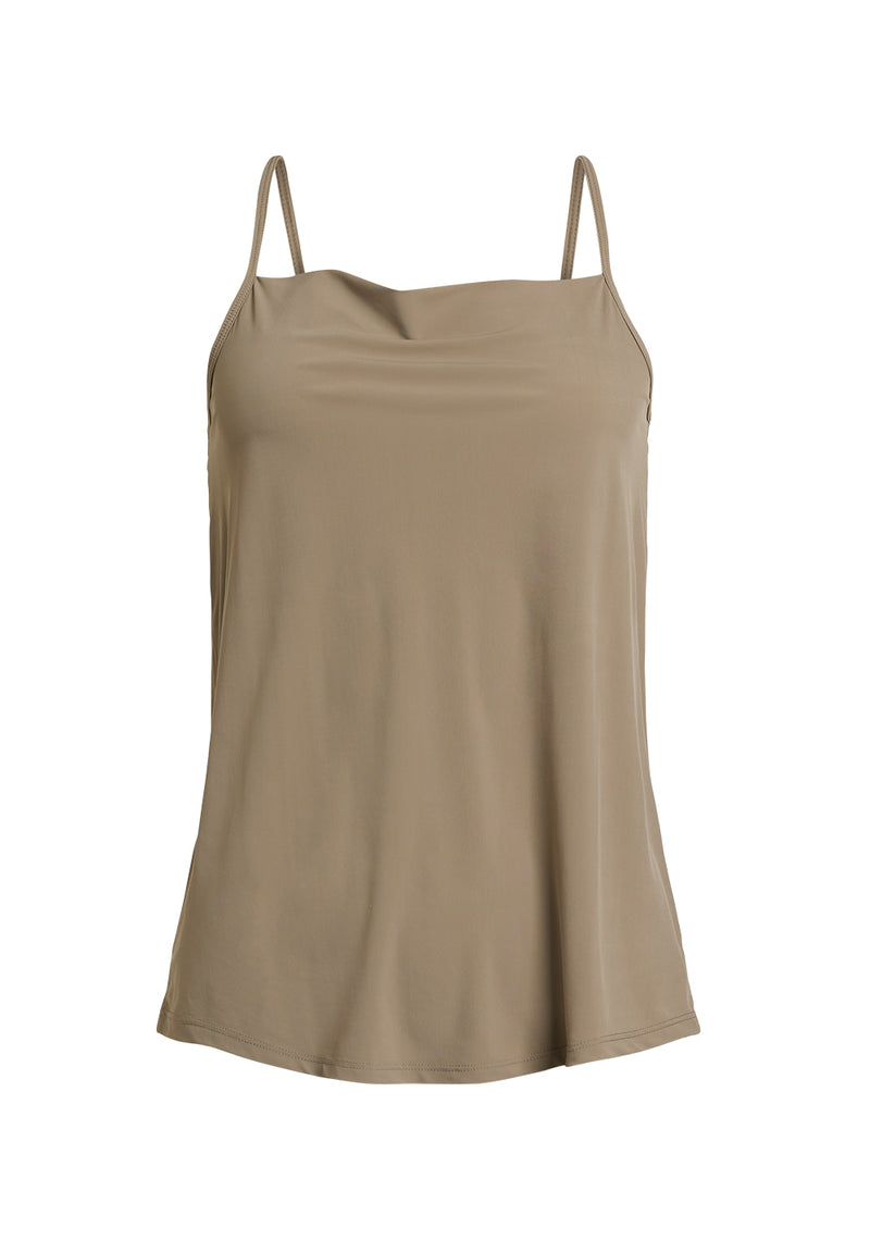 Rethinkit Top Crossed Back Ann Top 3331 fallen rock