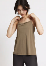 Rethinkit Top Crossed Back Ann Top 3331 fallen rock