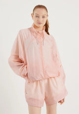 Rethinkit Track Jakke Kia See Trough Jackets 2564 transparent peach