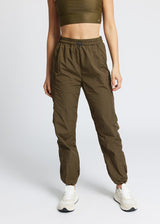 Rethinkit Track Pants Zip Peru Trousers 4212 deep olive