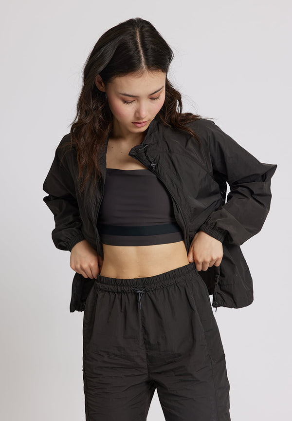 Rethinkit Track Jacket Kimi Jackets 0022 almost black