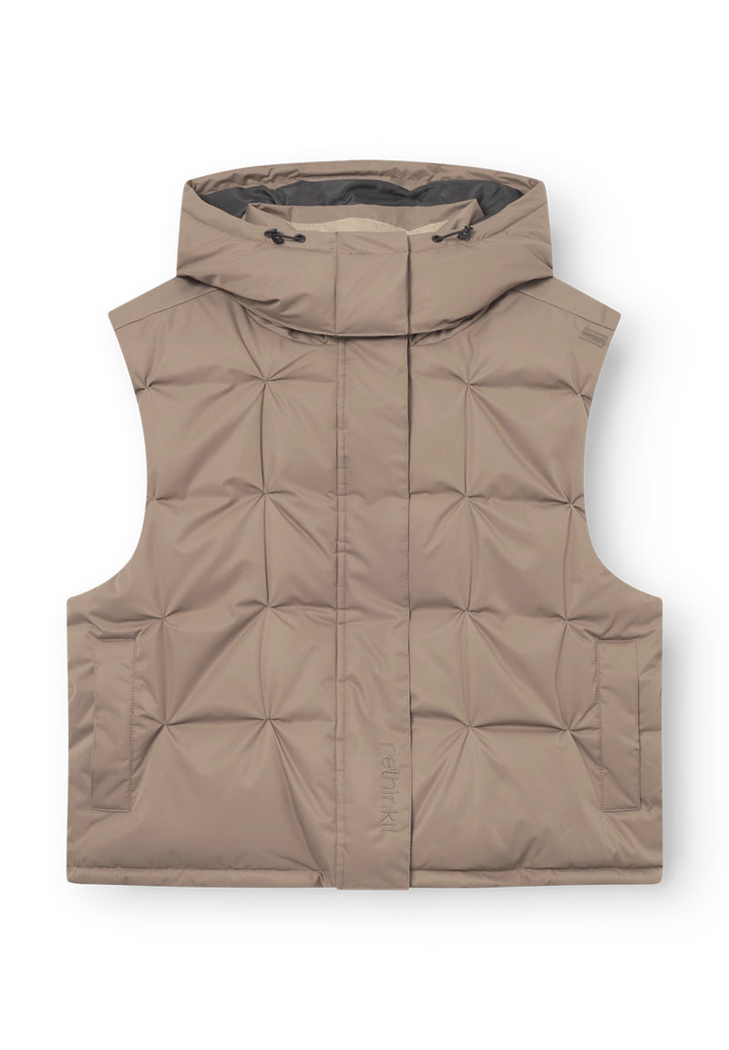 Rethinkit Vest Cube Jackets 3201 walnut