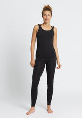 Rethinkit Wool Top Maya Jersey Tops and T-Shirts 0022 almost black