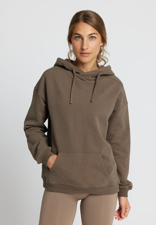 Rethinkit Hoodie Brushed Ibbi Sweatshirts 3003 bark