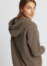 Rethinkit Hoodie Brushed Ibbi Sweatshirts 3003 bark