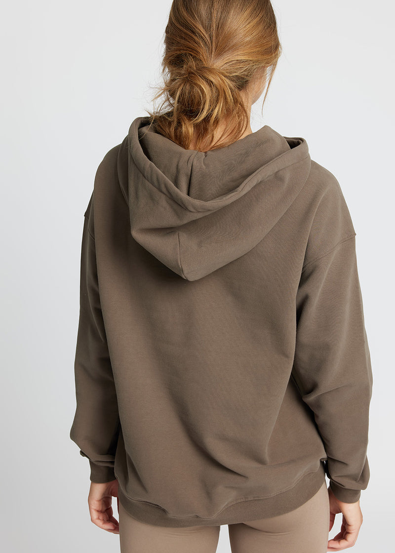 Rethinkit Hoodie Brushed Ibbi Sweatshirts 3003 bark