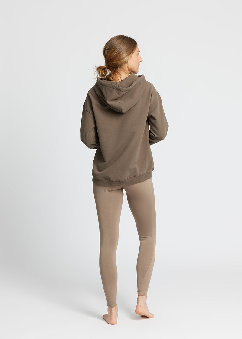 Rethinkit Hoodie Brushed Ibbi Sweatshirts 3003 bark
