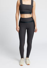Rethinkit Blocked Tights Bibis 9/10 Tights 0022 almost black