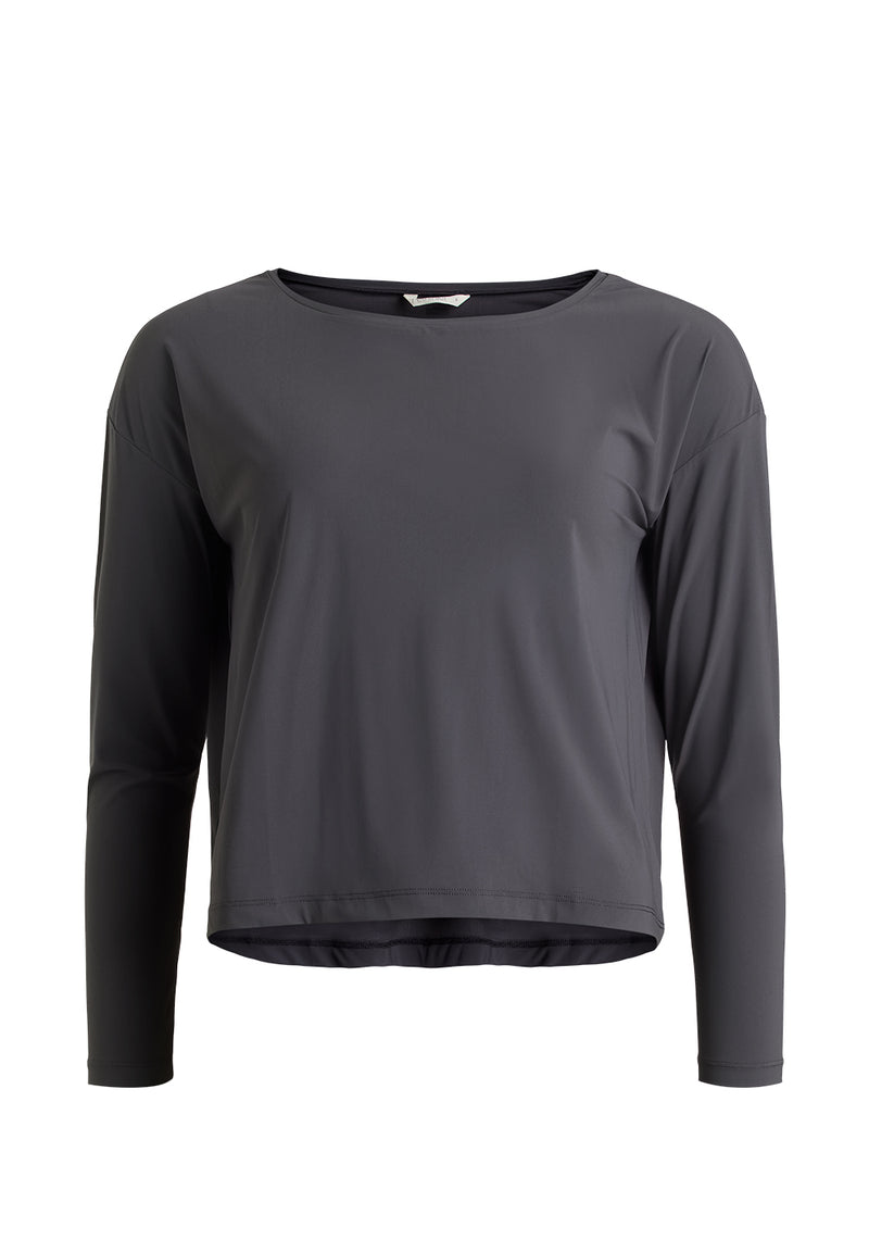 Rethinkit Vigga tee loose shirt Top 0022 almost black