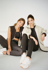 Rethinkit Long Fuzzy coat Larvik Jackets 3356 sandshell