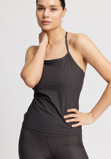Rethinkit Top thin straps Arosa Sports Bra 0022 almost black