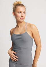 Rethinkit Top thin straps Arosa Sports Bra 0171 greyblue
