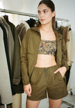 Track Shorts Petri - deep olive