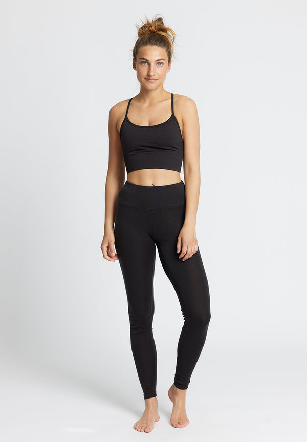 Rethinkit Wool Tights Malu Leggings 0022 almost black