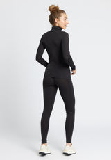 Rethinkit Wool Roll Neck Mona Shirts and Blouses 0022 almost black