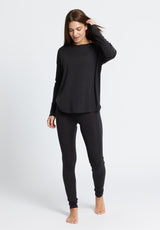 Rethinkit Wool Box Tee Mibe Jersey Tops and T-Shirts 0022 almost black