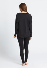 Rethinkit Wool Box Tee Mibe Jersey Tops and T-Shirts 0022 almost black