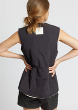Rethinkit Reversible Fuzzy Gilet Laksa Jackets 3356 sandshell